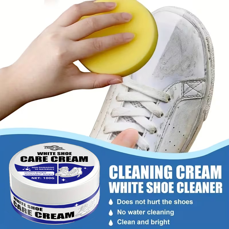 Shoe Cleaner - Krim Pembersih Sepatu Putih: Penghilang noda