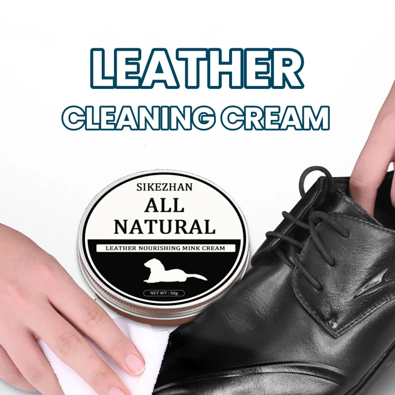 Leather Shoe Polish - SIKEZHAN pembersih Sofa kulit Polandia Mink