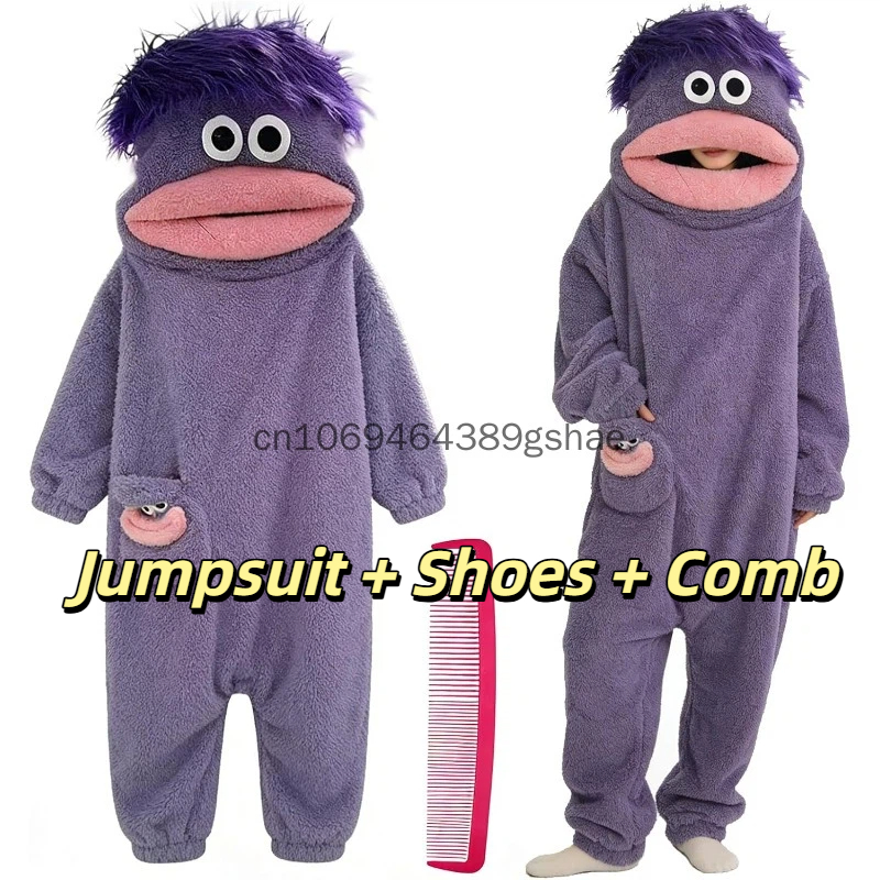 Piyama Onesie Monster Mulut Be - Shoe Brush ulasan dan harga