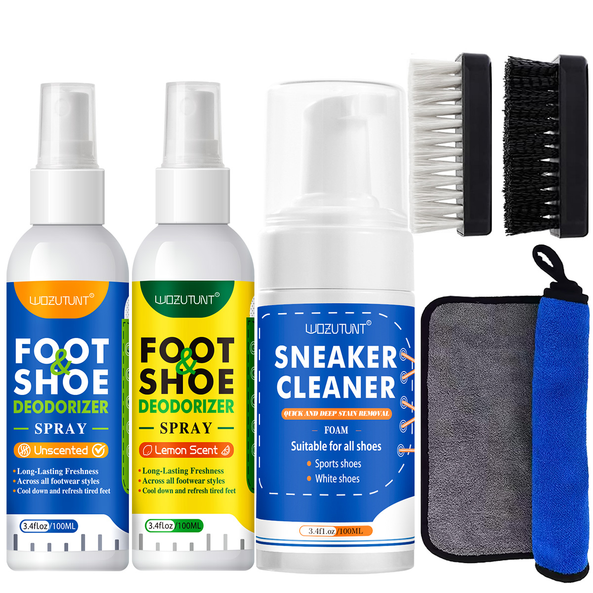WOZUTUNT Semprotan Penghilang  - Shoe Cleaning Brush ulasan dan harga