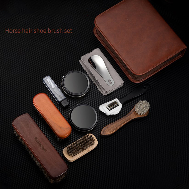 Sikat sepatu HorseHair, Set al - Leather Shoe Polish ulasan dan harga