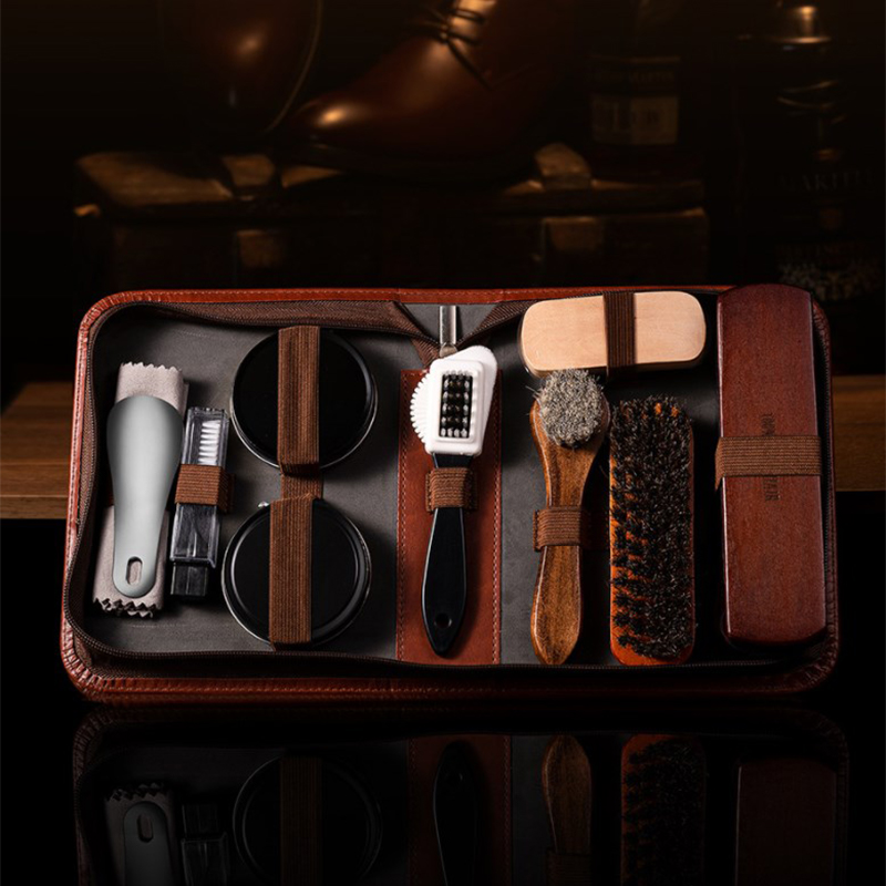 Sikat sepatu HorseHair, Set al - Leather Shoe Polish ulasan dan harga