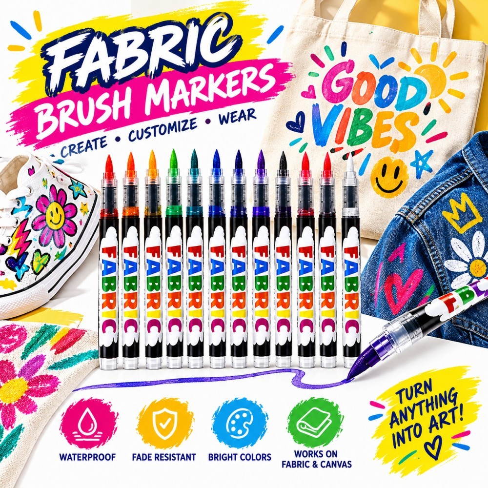 Spidol Kain 12/24/36 Warna – P - Shoe Brush ulasan dan harga
