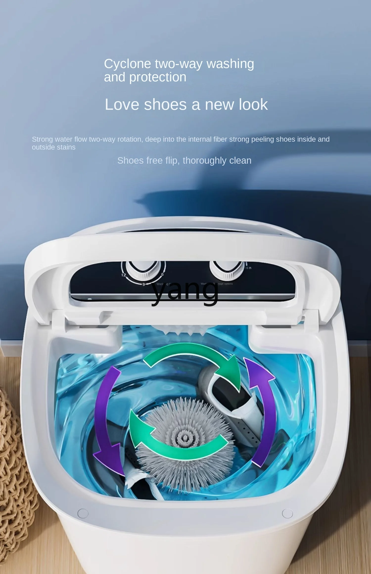 Mesin Pembersih Sepatu Rumah T - Shoe Cleaning Brush ulasan dan harga
