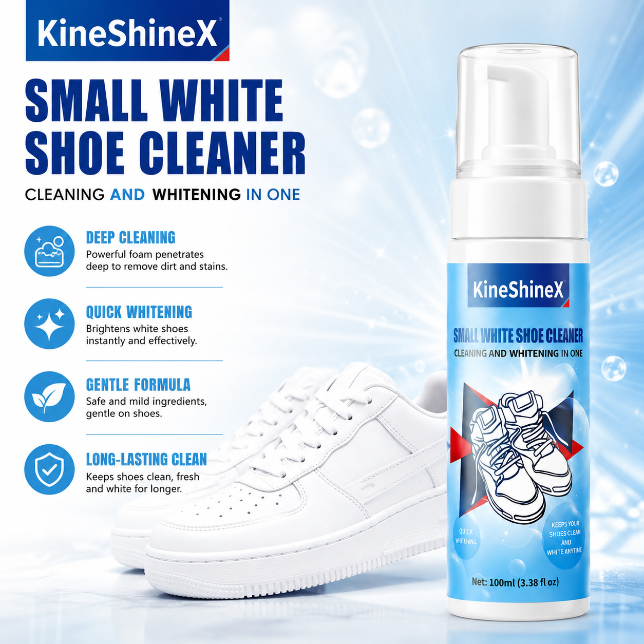 Kit Pembersih Sepatu Gihen, Pe - Sneaker Cleaner ulasan dan harga